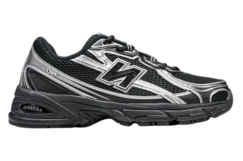 740 BLACK/SILVER METALLIC