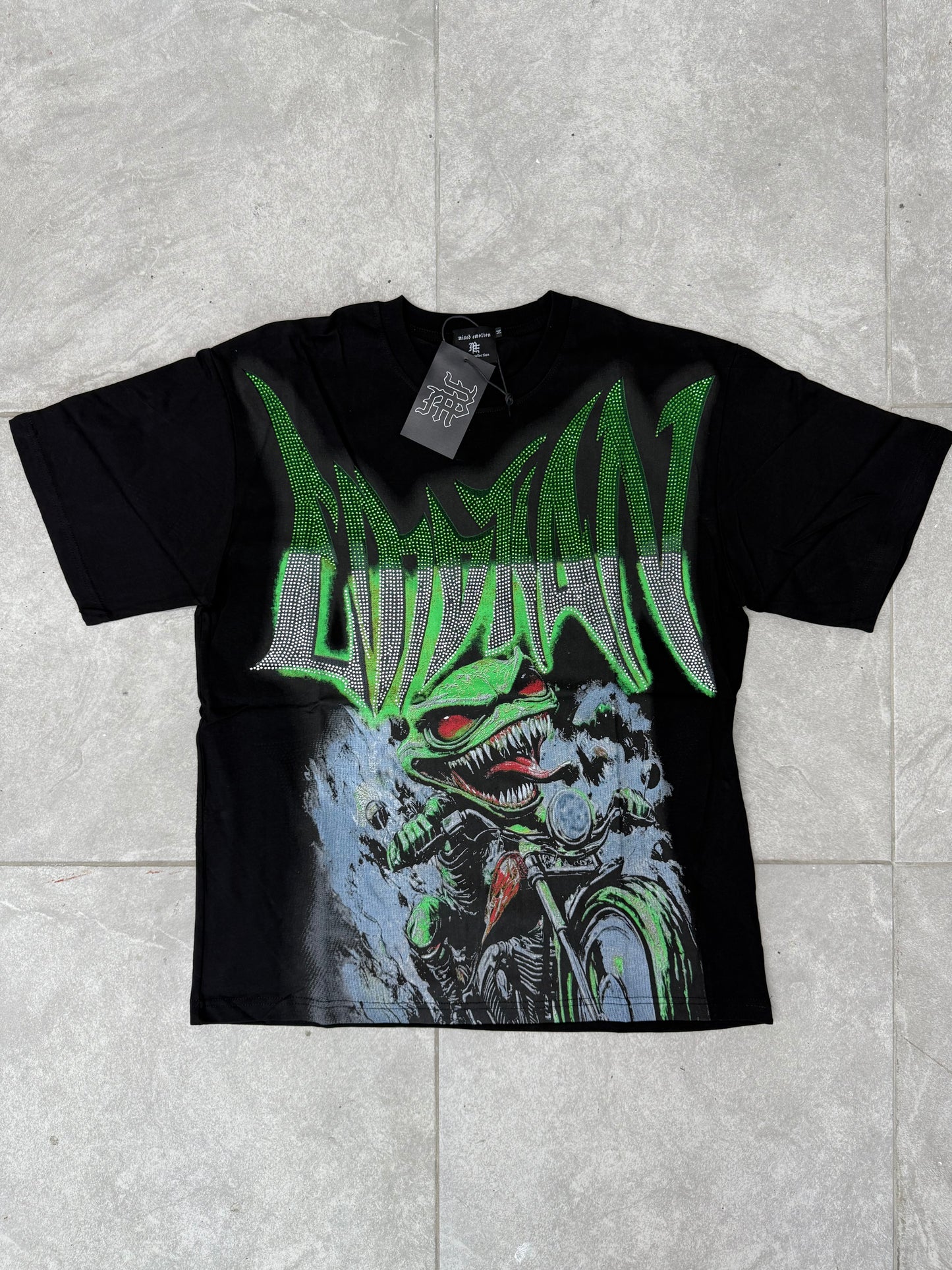 'Goblin' Rhinestone Tee
