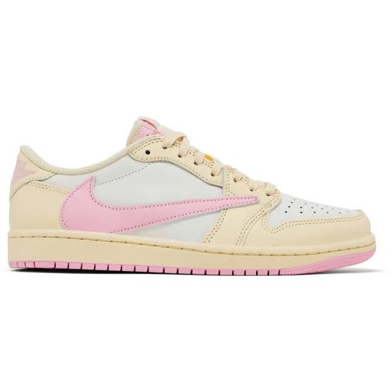 Travis Scott x Air Jordan 1 Low OG Muslin Shy Pink