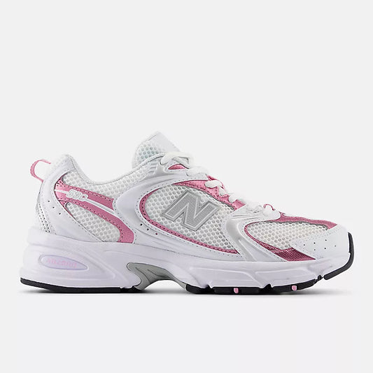 530 White with pink sugar and silver metallic