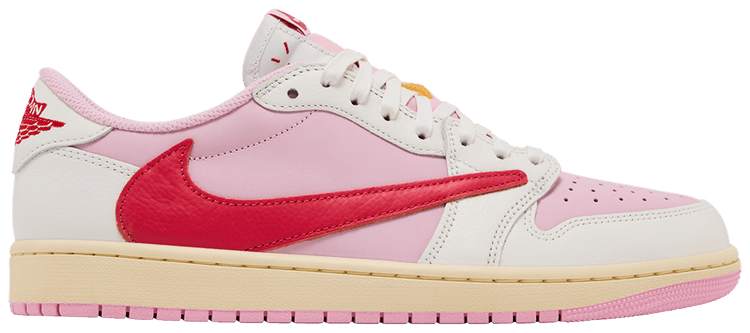 Travis Scott x Air Jordan 1 Retro Low OG 'Sail Tropical Pink'