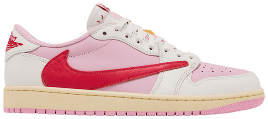 Travis Scott x Air Jordan 1 Retro Low OG 'Sail Tropical Pink'
